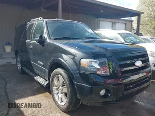 2007 Ford Expedition Limited with VIN 1FMFU19587LA79389, listed as a IAAI auction lot 41823542 with 328,882 mi miles. Bid and sale history available at carsss.com. Image 1.