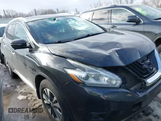 2015 Nissan Murano SL with VIN 5N1AZ2MHXFN220002, listed as a IAAI auction lot 41455807 with 80,975 mi miles and . Bid and sale history available at DreamBid. Image 1.
