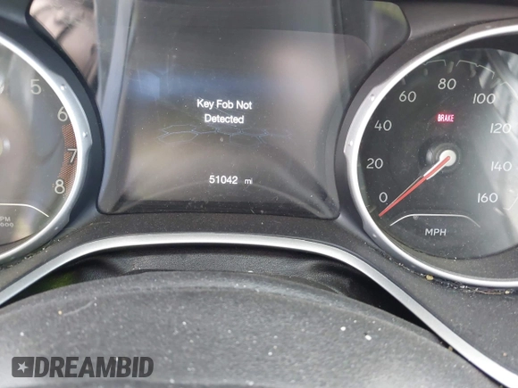 2020 Jeep Compass Limited with VIN 3C4NJDCB1LT245890, listed as a IAAI auction lot 41791500 with 51,042 mi miles. Bid and sale history available at carsss.com. Image 7.