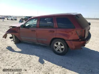 2007 Jeep Grand Cherokee Laredo with VIN 1J8GS48K97C653353, listed as a Copart auction lot 47216485 with 204,609 mi miles and Salvage Title. Bid and sale history available at carsss.com. Image 2.
