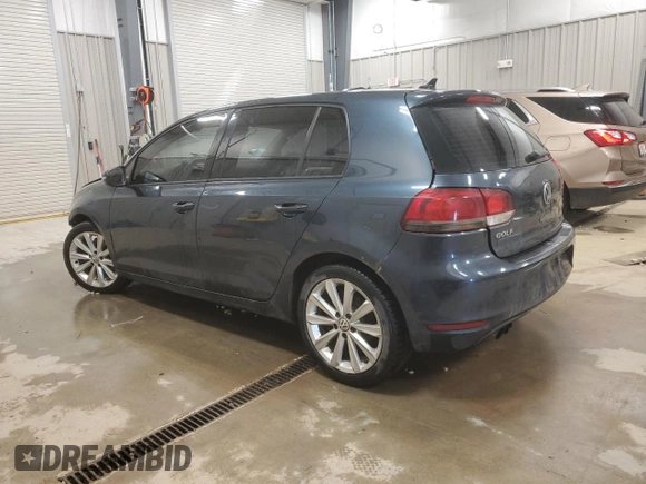 2014 Volkswagen Golf TDI w/Sunroof & Nav с VIN WVWDM7AJ7EW007070, выставлен на аукционе Copart как лот 83086954 с пробегом 100 693 миль миль и Чистый • Clean title. История ставок и продаж доступна на DreamBid. Изображение 2.