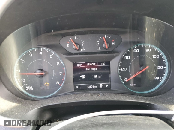 2023 Chevrolet Malibu RS with VIN 1G1ZG5ST0PF128245, listed as a Copart auction lot 48771525 with 51,676 mi miles and Salvage Title. Bid and sale history available at DreamBid. Image 9.