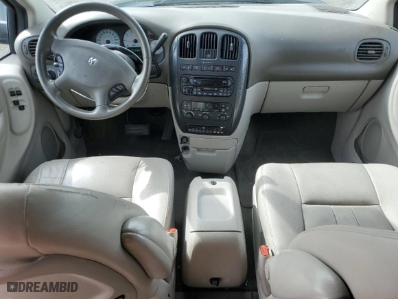 2007 Dodge Grand Caravan SXT with VIN 2D4GP44L97R271017, listed as a Copart auction lot 49551445 with 153,912 mi miles and Salvage Title. Bid and sale history available at carsss.com. Image 8.