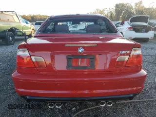 2003 BMW 3 Series M3 with VIN WBSBR93433PK01042, listed as a Copart auction lot 76349444 with 122,826 mi miles and Salvage Title. Bid and sale history available at carsss.com. Image 6.