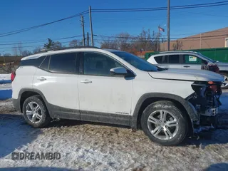 2020 GMC Terrain SLE with VIN 3GKALMEV8LL201910, listed as a IAAI auction lot 41650442 with 55,087 mi miles. Bid and sale history available at carsss.com. Image 13.