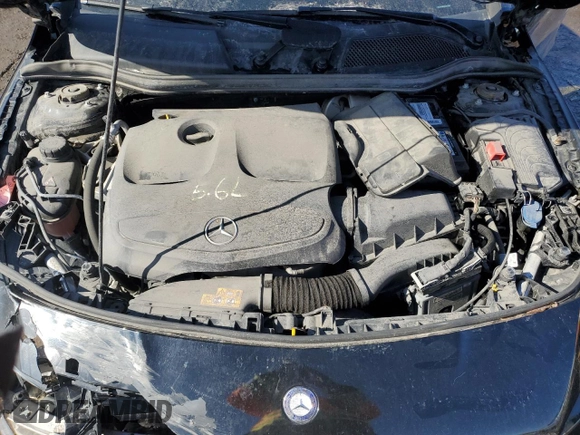 2017 Mercedes-Benz CLA 250 with VIN WDDSJ4GB0HN436503, listed as a Copart auction lot 46298725 with 61,836 mi miles and Salvage Title. Bid and sale history available at DreamBid. Image 11.