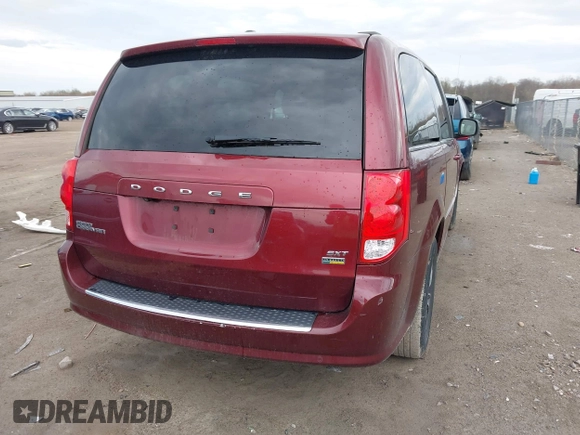 2017 Dodge Grand Caravan SXT with VIN 2C4RDGCG2HR713769, listed as a IAAI auction lot 42074875 with 184,241 mi miles and . Bid and sale history available at DreamBid. Image 4.
