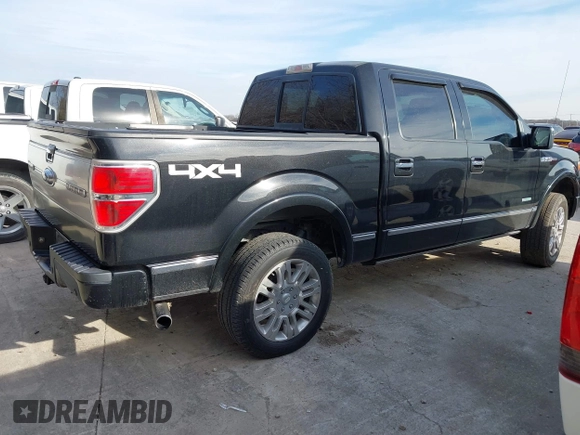 2013 Ford F-150 XL with VIN 1FTFW1ET8DFA29735, listed as a IAAI auction lot 41402010 with 247,696 mi miles. Bid and sale history available at carsss.com. Image 4.