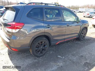 2021 Subaru Forester Sport with VIN JF2SKARC3MH438512, listed as a IAAI auction lot 41870777 with 33,530 mi miles. Bid and sale history available at carsss.com. Image 4.