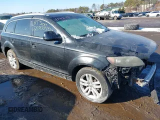 2009 Audi Q7 with VIN WA1AY74L09D006214, listed as a IAAI auction lot 41418117 with 999,999 mi miles. Bid and sale history available at carsss.com. Image 1.