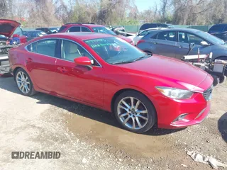2014 Mazda 6 i Grand Touring with VIN JM1GJ1W60E1131931, listed as a IAAI auction lot 41995733 with 179,118 mi miles. Bid and sale history available at carsss.com. Image 1.