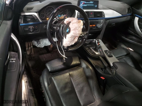 2015 BMW 4 Series 428i xDrive with VIN WBA3N5C54FK197767, listed as a Copart auction lot 44041735 with 100,132 mi miles and Salvage Title. Bid and sale history available at carsss.com. Image 8.