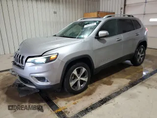 2019 Jeep Cherokee Limited with VIN 1C4PJMDX1KD329862, listed as a Copart auction lot 54005945 with 60,710 mi miles and Salvage Title. Bid and sale history available at carsss.com. Image 1.
