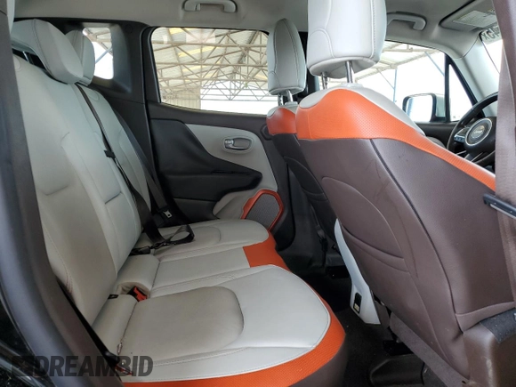 2015 Jeep Renegade Limited with VIN ZACCJBDT7FPB25249, listed as a Copart auction lot 59015645 with 101,602 mi miles and Salvage title. Bid and sale history available at DreamBid. Image 10.