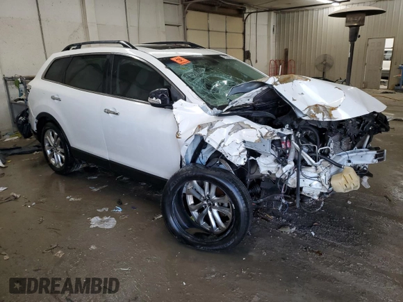 2013 Mazda CX-9 Grand Touring z VIN JM3TB2DA1D0417873, wystawiony jako Copart lot #42680065 z przebiegiem 153 769 mil mil oraz Szkoda całkowita • Salvage title. Historia ofert i sprzedaży dostępna na DreamBid. Obrazek 4.