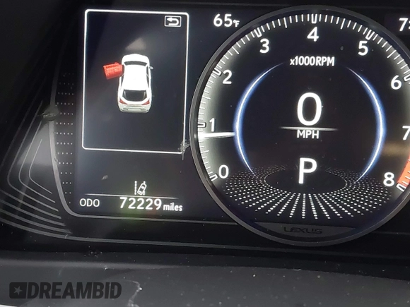 2020 Lexus UX 200 with VIN JTHX3JBH7L2026603, listed as a IAAI auction lot 42408604 with 72,229 mi miles and . Bid and sale history available at DreamBid. Image 15.