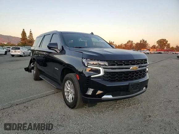 2023 Chevrolet Tahoe LS with VIN 1GNSCMKD4PR505432, listed as a Copart auction lot 81931984 with 9,340 mi miles and Salvage title. Bid and sale history available at DreamBid. Image 12.