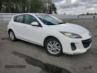2013 Mazda 3 i Grand Touring with VIN JM1BL1M7XD1833172, listed as a Copart auction lot 50377105 with 143,141 mi miles and Salvage title. Bid and sale history available at DreamBid. Image 4.