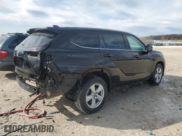 2021 Toyota Highlander L z VIN 5TDBZRBH8MS137793, wystawiony jako Copart lot #48975855 z przebiegiem 68 489 mil mil oraz Szkoda całkowita • Salvage title. Historia ofert i sprzedaży dostępna na DreamBid. Obrazek 3.