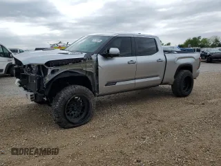 2024 Toyota Tundra Platinum Hybrid with VIN 5TFNC5EC1RX004561, listed as a Copart auction lot 51779355 with 11,255 mi miles and Salvage title. Bid and sale history available at DreamBid. Image 1.