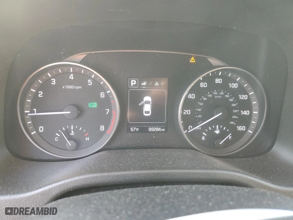 2018 Hyundai Elantra SEL with VIN 5NPD84LF5JH221471, listed as a Copart auction lot 48851105 with 99,284 mi miles and Salvage Title. Bid and sale history available at carsss.com. Image 9.