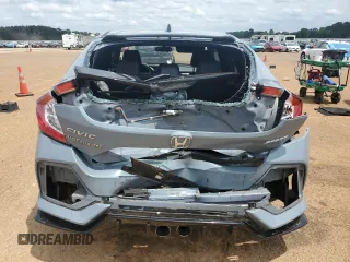 2021 Honda Civic Sport with VIN SHHFK7H42MU211162, listed as a Copart auction lot 54780215 with 84,938 mi miles and Salvage Title. Bid and sale history available at DreamBid. Image 6.