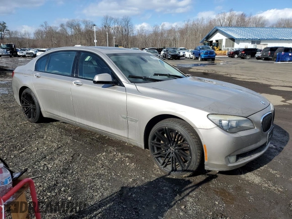 2010 BMW 7 Series 750Li xDrive with VIN WBAKC8C56AC431445, listed as a Copart auction lot 44895215 with 140,663 mi miles and Clean Title. Bid and sale history available at DreamBid. Image 4.