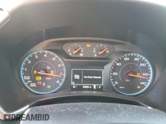 2018 Chevrolet Equinox LT with VIN 2GNAXSEV5J6185274, listed as a Copart auction lot 49401375 with 65,669 mi miles and Salvage Title. Bid and sale history available at carsss.com. Image 9.