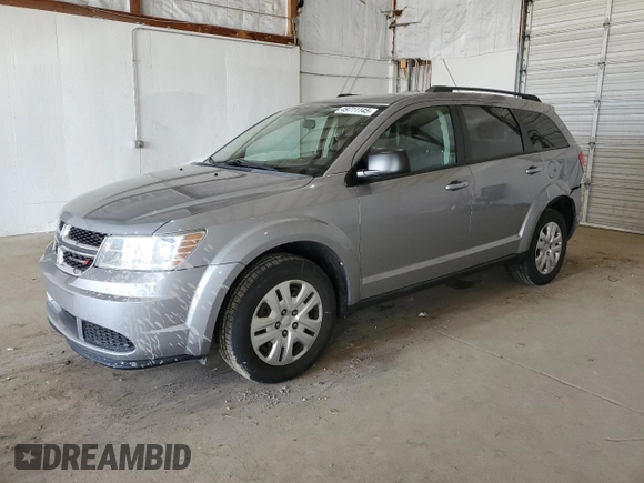 2016 Dodge Journey SE with VIN 3C4PDCAB4GT164773, listed as a Copart auction lot 49711145 with 112,098 mi miles and Salvage Title. Bid and sale history available at carsss.com. Image 1.
