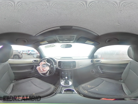 2013 Volkswagen Beetle 2.5L w/Sun with VIN 3VWJP7AT2DM673129, listed as a Copart auction lot 43284955 with 145,864 mi miles and Salvage title. Bid and sale history available at DreamBid. Image 14.