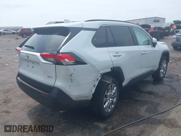 2024 Toyota RAV4 XLE Premium with VIN 2T3C1RFV5RW362478, listed as a IAAI auction lot 42504047 with 9,975 mi miles and . Bid and sale history available at DreamBid. Image 4.