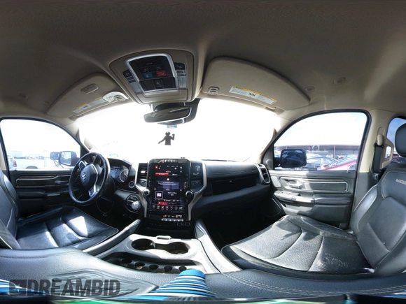 2019 Ram 1500 Laramie with VIN 1C6SRFJT8KN686506, listed as a IAAI auction lot 42499382 with 145,287 mi miles and . Bid and sale history available at DreamBid. Image 21.