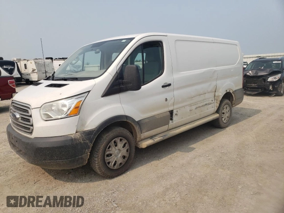 2015 Ford Transit Cargo with VIN 1FTNR1ZM6FKB03203, listed as a Copart auction lot 52717225 with 230,136 mi miles and Salvage title. Bid and sale history available at DreamBid. Image 1.