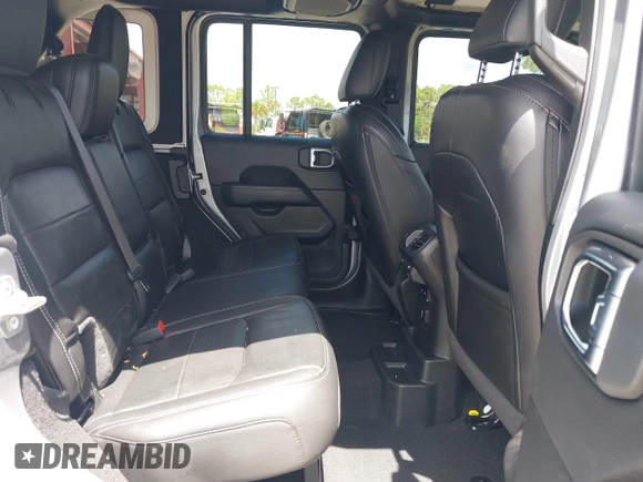 2021 Jeep Wrangler Unlimited Sahara with VIN 1C4HJXEN9MW637288, listed as a IAAI auction lot 42553459 with 39,362 mi miles and . Bid and sale history available at DreamBid. Image 8.