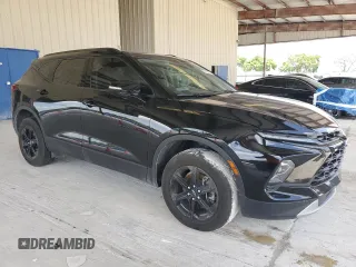 2024 Chevrolet Blazer LT с VIN 3GNKBDRS4RS179283, выставлен на аукционе Copart как лот 60688155 с пробегом 26 072 миль миль и Списание • Salvage title. История ставок и продаж доступна на DreamBid. Изображение 4.
