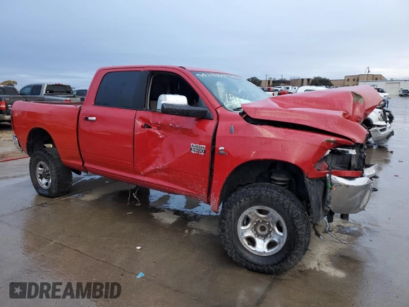 2012 Ram 2500 Big Horn with VIN 3C6UD5DL2CG180922, listed as a Copart auction lot 83797704 with 235,826 mi miles and Salvage Title. Bid and sale history available at carsss.com. Image 4.