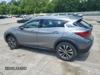 2017 Infiniti QX30 Premium with VIN SJKCH5CR2HA024168, listed as a Copart auction lot 59262525 with 61,846 mi miles and Salvage title. Bid and sale history available at DreamBid. Image 2.