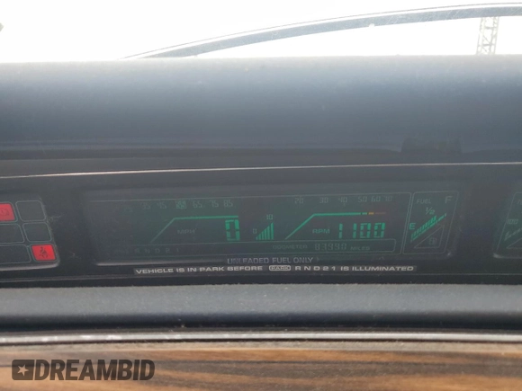 1988 Buick Regal с VIN 2G4WD14W5J1464891, выставлен на аукционе Copart как лот 61186065 с пробегом 83 990 миль миль и Чистый • Clean title. История ставок и продаж доступна на DreamBid. Изображение 9.