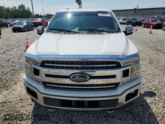 2018 Ford F-150 XL with VIN 1FTEW1EP0JFA28850, listed as a Copart auction lot 63585615 with 210,626 mi miles and Salvage title. Bid and sale history available at DreamBid. Image 5.
