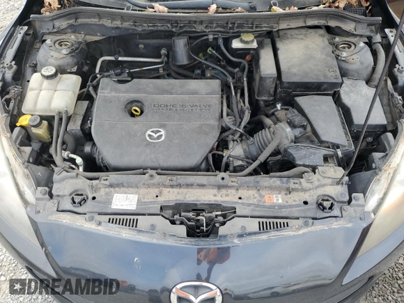 2013 Mazda 3 i SV with VIN JM1BL1TF9D1728146, listed as a Copart auction lot 79329334 with 185,761 mi miles and Clean title. Bid and sale history available at DreamBid. Image 11.