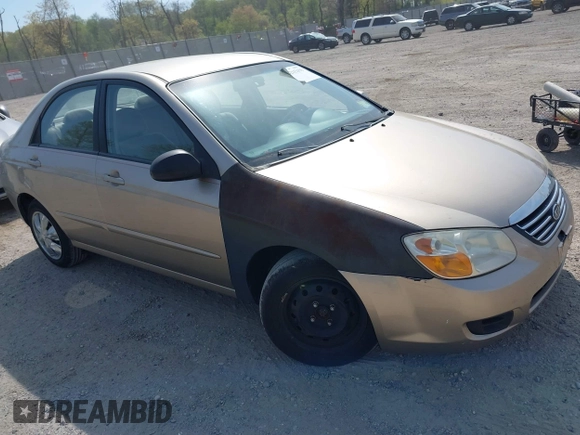 2009 Kia Spectra EX with VIN KNAFE222295604149, listed as a IAAI auction lot 42112191 with 110,708 mi miles and . Bid and sale history available at DreamBid. Image 1.