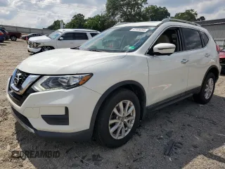2017 Nissan Rogue SV with VIN 5N1AT2MV7HC750417, listed as a Copart auction lot 62509255 with 119,697 mi miles and Salvage title. Bid and sale history available at DreamBid. Image 1.