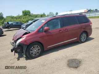 2012 Toyota Sienna XLE AAS с VIN 5TDYK3DC8CS213413, выставлен на аукционе Copart как лот 58670965 с пробегом 175 213 миль миль и Списание • Salvage title. История ставок и продаж доступна на DreamBid. Изображение 1.