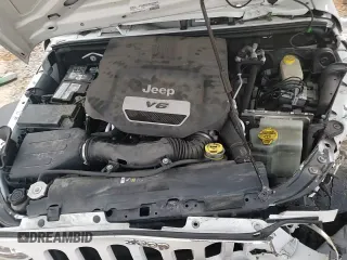 2017 Jeep Wrangler Sport with VIN 1C4AJWAG6HL612004, listed as a Copart auction lot 52584185 with 87,583 mi miles and Salvage title. Bid and sale history available at DreamBid. Image 15.