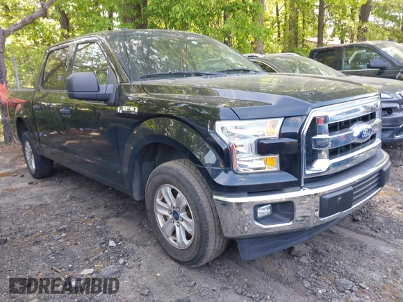2017 Ford F-150 XL with VIN 1FTEW1CF0HFB67607, listed as a IAAI auction lot 42079218 with 128,148 mi miles. Bid and sale history available at carsss.com. Image 1.