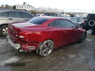 2011 Lexus IS 250 C с VIN JTHFF2C2XB2519645, выставлен на аукционе Copart как лот 45910135 с пробегом 160 182 миль миль и Чистый • Clean title. История ставок и продаж доступна на DreamBid. Изображение 3.