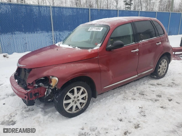 2010 Chrysler PT Cruiser Classic with VIN 3A4GY5F91AT182932, listed as a Copart auction lot 83711494 with 199,302 mi miles and Non Repairable. Bid and sale history available at carsss.com. Image 1.
