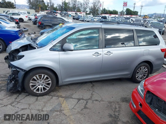 2017 Toyota Sienna XLE Auto Access Seat with VIN 5TDYZ3DC6HS809784, listed as a IAAI auction lot 41546264 with 98,937 mi miles and . Bid and sale history available at DreamBid. Image 15.