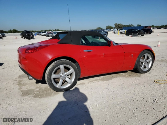 2006 Pontiac Solstice with VIN 1G2MB33B16Y101332, listed as a Copart auction lot 47266575 with NaN miles and Non Repairable. Bid and sale history available at carsss.com. Image 3.