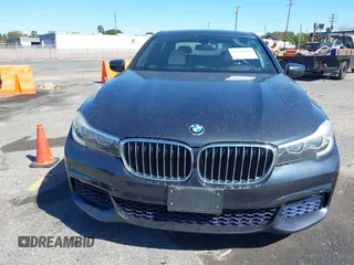 2016 BMW 7 Series 740i with VIN WBA7E2C52GG548048, listed as a IAAI auction lot 41701806 with 72,680 mi miles. Bid and sale history available at carsss.com. Image 12.